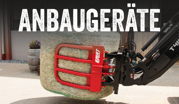 Bild einer EMAT Heuballenzange
