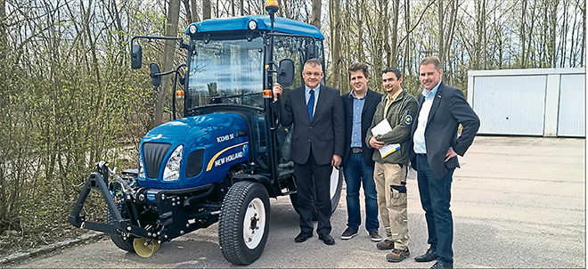 Neue New Holland Traktoren bei AGRATEC