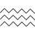 Zacken Linien Icon