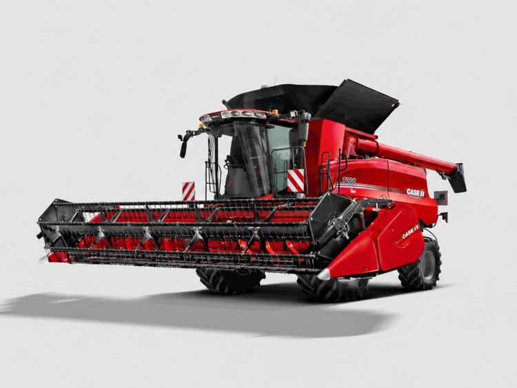 Freigestellert Case IH Axial-Flow 160 Serie Mähdrescher