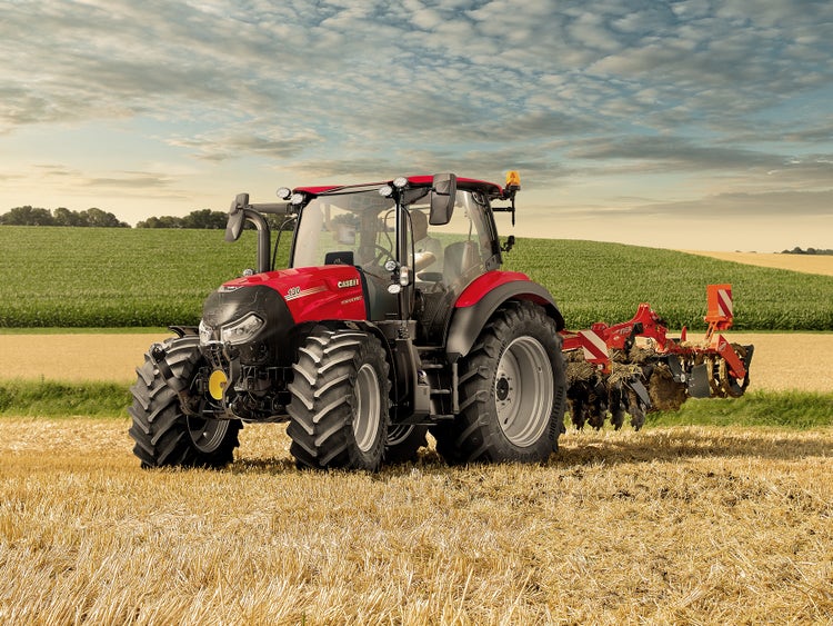 Case IH Vestrum 130 bei der Feldarbeit
