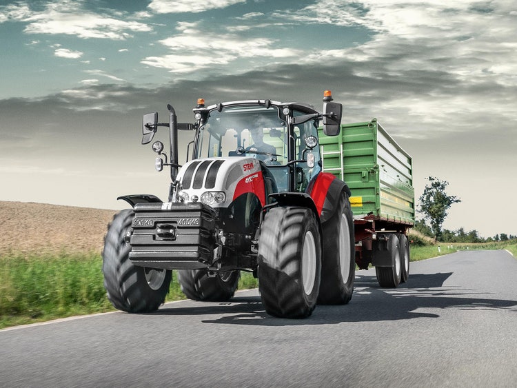 Steyr Komapkt 4075 S Straßentransport