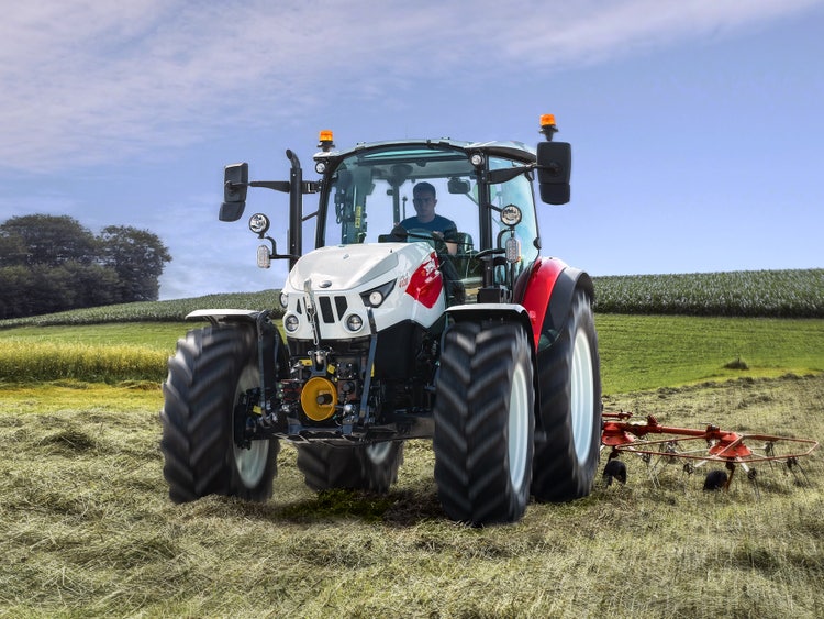 Steyr Plus 4120 Feldarbeit, Kreiselheuer