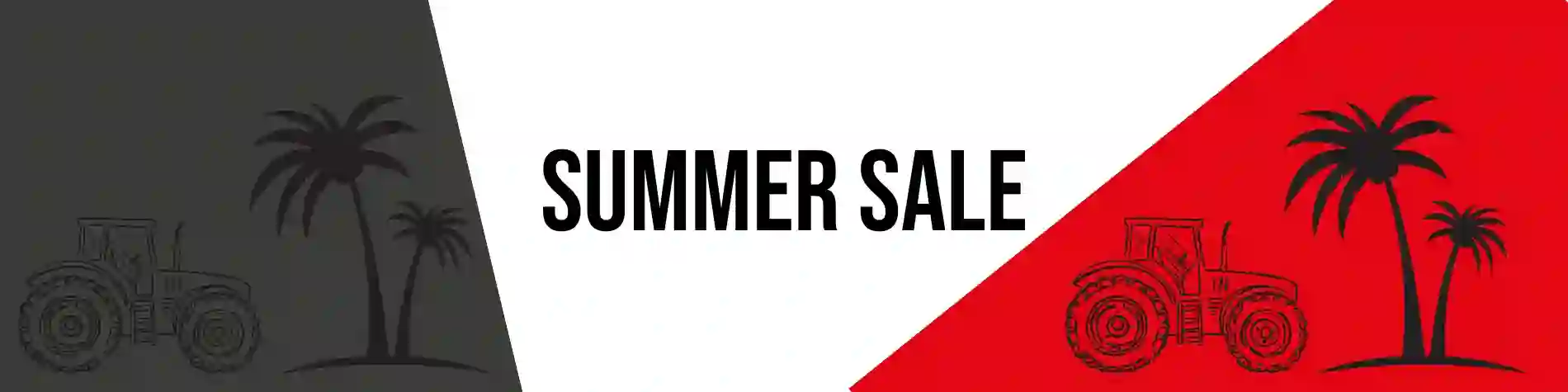 Banner des Summer Sales der Landtechnik
